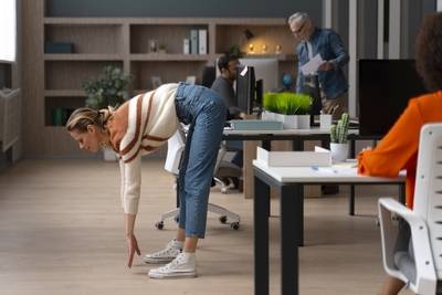 Bewegung am Arbeitsplatz 