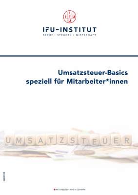 Umsatzsteuer-Basics speziell für Mitarbeiter*innen