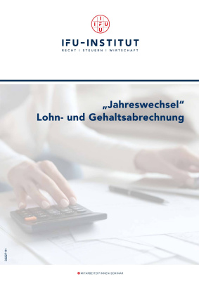 Jahreswechsel Lohn- und Gehaltsabrechnung