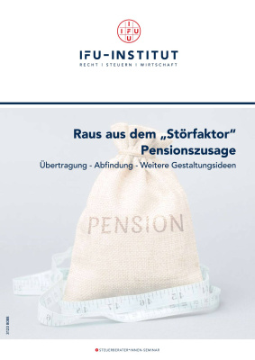 Raus aus dem Störfaktor Pensionszusage