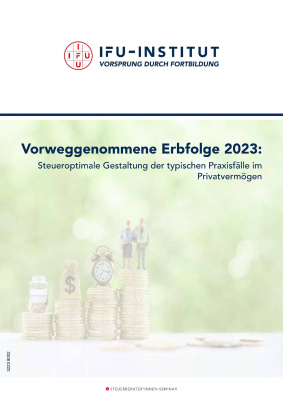 Vorweggenommene Erbfolge 2023