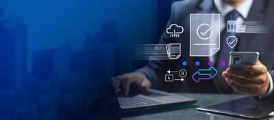  (SFTP) Secure File Transfer Protocol und Backup-Daten, Dokumentenmanagementsystem, Austausch von Informationen und Daten mit Internet Cloud Technology Concept