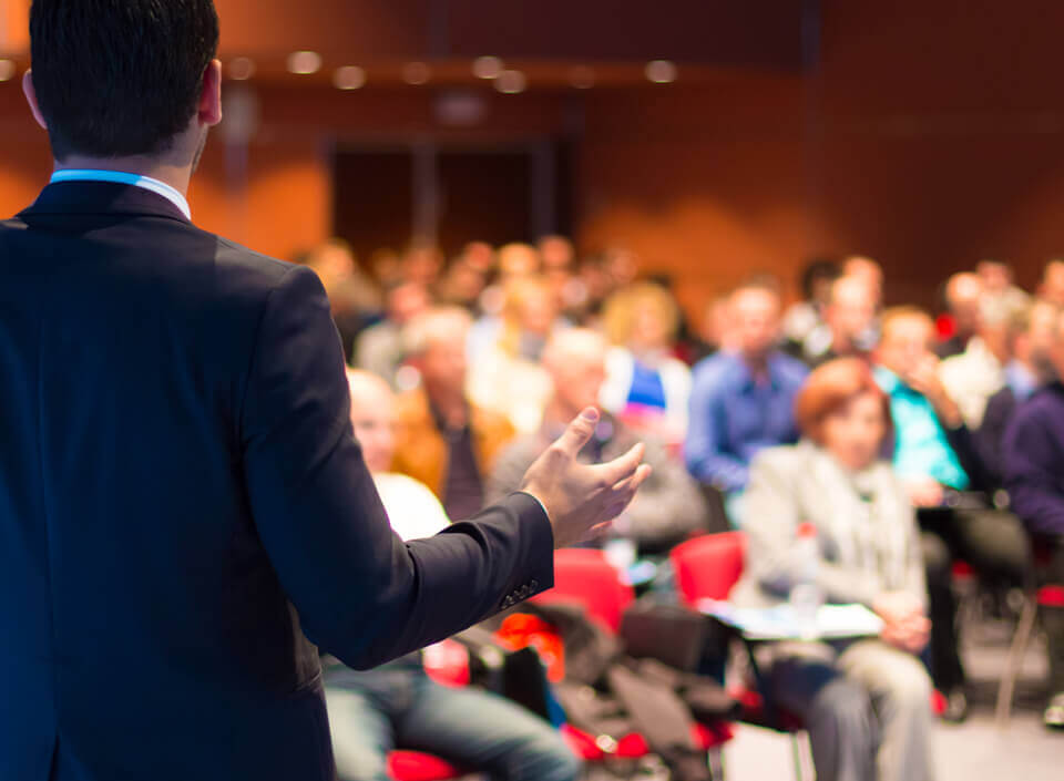 Vortrag auf einer Tagung beziehungsweise einem Kongress